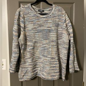 2X Multicolor Knit Sweater
